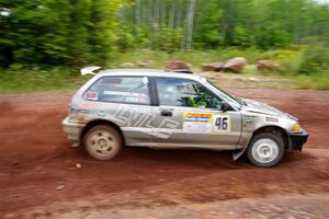 Nick Lyle / Kevin Dobrowolski Honda Civic Si on SS2, Norway South I.