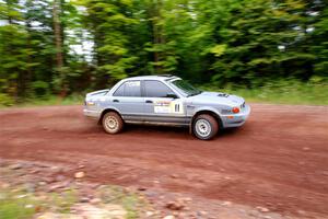 Dexter Clark / Bryce Proseus Nissan Sentra SE-R on SS2, Norway South I.