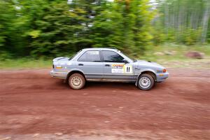 Dexter Clark / Bryce Proseus Nissan Sentra SE-R on SS2, Norway South I.