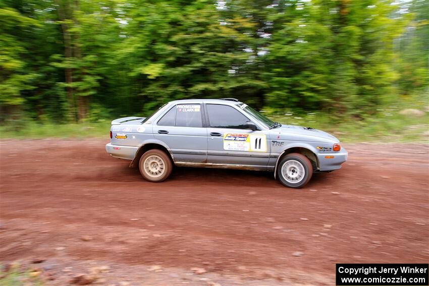 Dexter Clark / Bryce Proseus Nissan Sentra SE-R on SS2, Norway South I.