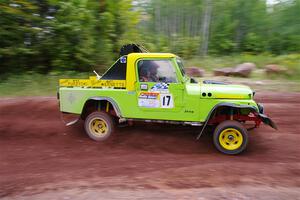 Mike Purzycki / Matt Wernette Jeep Scrambler on SS2, Norway South I.