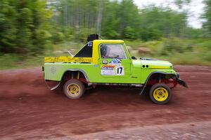 Mike Purzycki / Matt Wernette Jeep Scrambler on SS2, Norway South I.