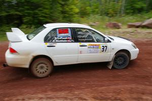 Andrew Bockheim / Salvatore LoPresti Mitsubishi Lancer on SS2, Norway South I.