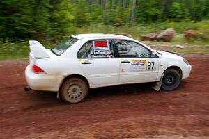 Andrew Bockheim / Salvatore LoPresti Mitsubishi Lancer on SS2, Norway South I.