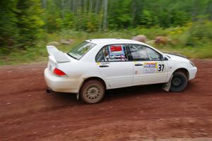 Andrew Bockheim / Salvatore LoPresti Mitsubishi Lancer on SS2, Norway South I.