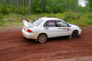 Andrew Bockheim / Salvatore LoPresti Mitsubishi Lancer on SS2, Norway South I.