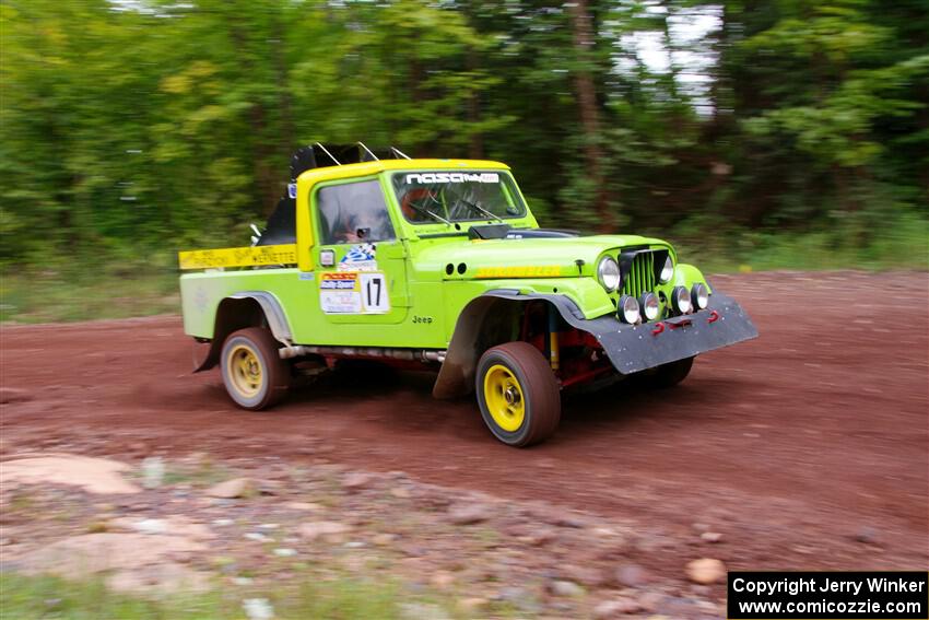 Mike Purzycki / Matt Wernette Jeep Scrambler on SS2, Norway South I.