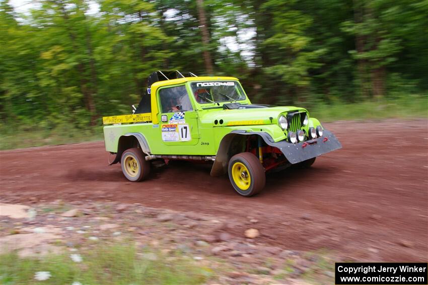 Mike Purzycki / Matt Wernette Jeep Scrambler on SS2, Norway South I.