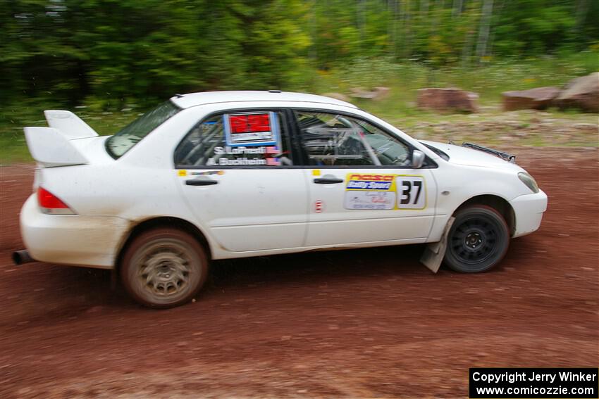 Andrew Bockheim / Salvatore LoPresti Mitsubishi Lancer on SS2, Norway South I.