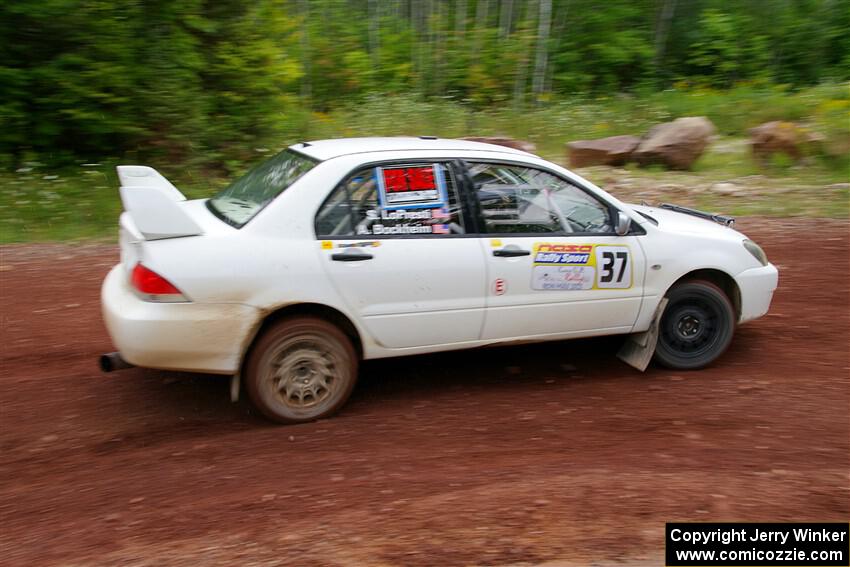 Andrew Bockheim / Salvatore LoPresti Mitsubishi Lancer on SS2, Norway South I.