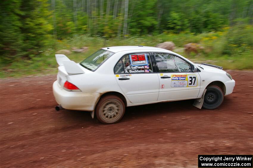 Andrew Bockheim / Salvatore LoPresti Mitsubishi Lancer on SS2, Norway South I.