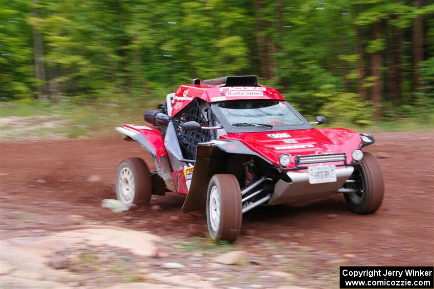 Sebastian Gomez Abero / Larry Davis Rage Comet R200T on SS2, Norway South I.