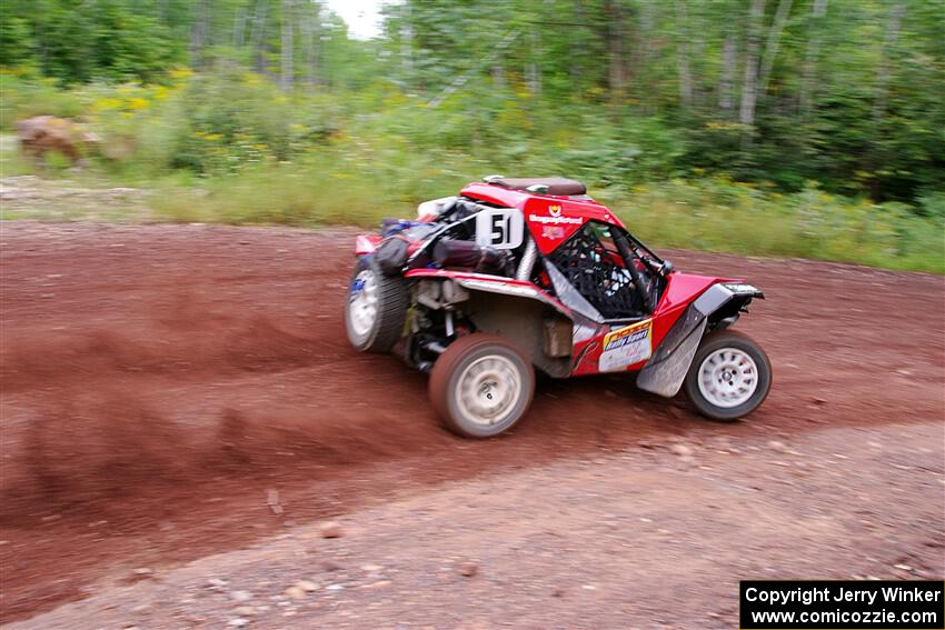 Sebastian Gomez Abero / Larry Davis Rage Comet R200T on SS2, Norway South I.