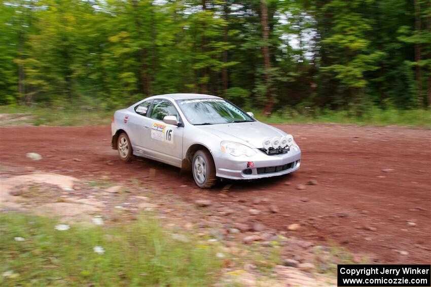 Derek Denti / Josh Remmetter Acura RSX on SS2, Norway South I.