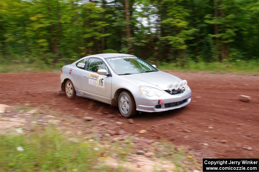 Derek Denti / Josh Remmetter Acura RSX on SS2, Norway South I.