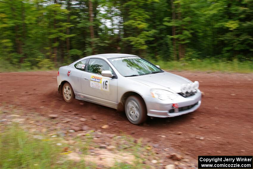 Derek Denti / Josh Remmetter Acura RSX on SS2, Norway South I.