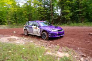 Silas Himes / Charlotte Himes Subaru WRX STi on SS2, Norway South I.