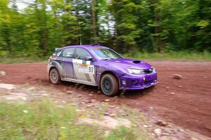 Silas Himes / Charlotte Himes Subaru WRX STi on SS2, Norway South I.