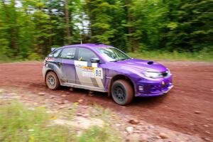 Silas Himes / Charlotte Himes Subaru WRX STi on SS2, Norway South I.