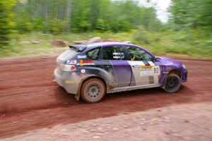 Silas Himes / Charlotte Himes Subaru WRX STi on SS2, Norway South I.