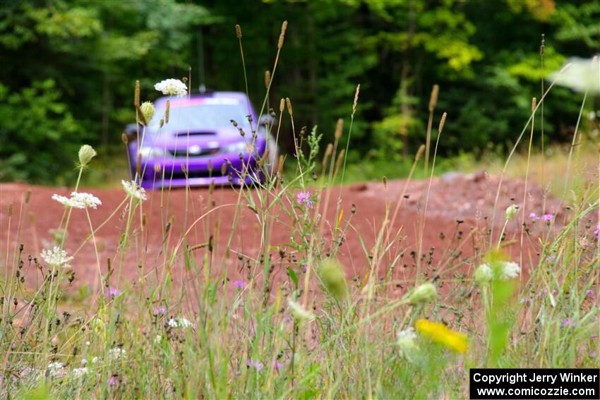 Silas Himes / Charlotte Himes Subaru WRX STi on SS2, Norway South I.