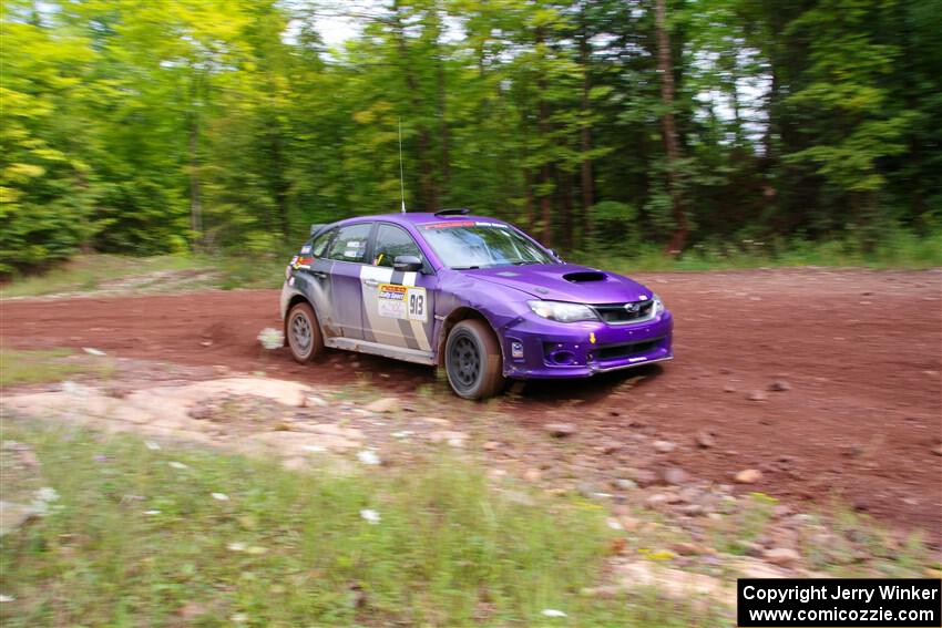 Silas Himes / Charlotte Himes Subaru WRX STi on SS2, Norway South I.