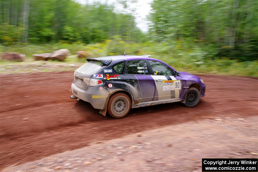 Silas Himes / Charlotte Himes Subaru WRX STi on SS2, Norway South I.