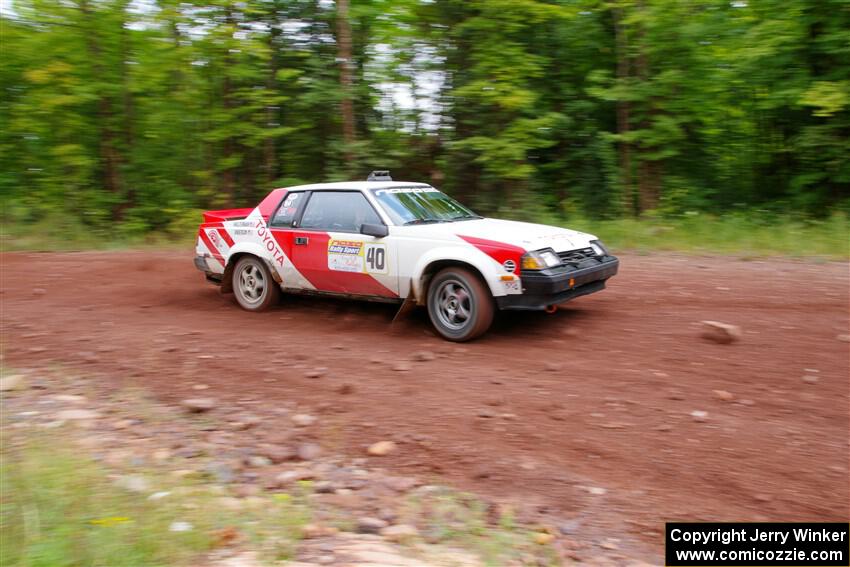 Eric Anderson / Taylor Haelterman Toyota Celica GTS on SS2, Norway South I.