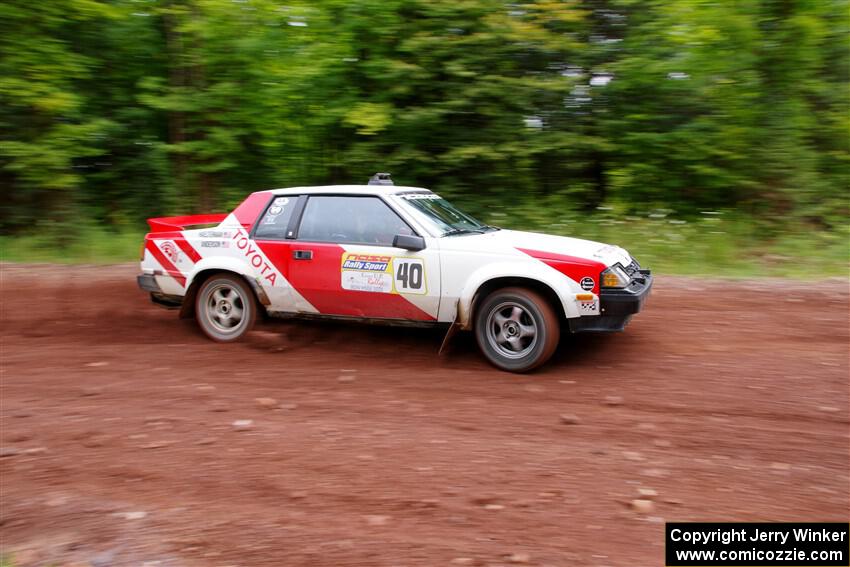 Eric Anderson / Taylor Haelterman Toyota Celica GTS on SS2, Norway South I.