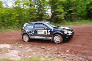 Chase Blakely / Mike Callaway VW GTI on SS2, Norway South I.