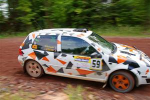 John Gusmano / Blake Richards VW GTI on SS2, Norway South I.