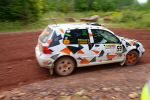 John Gusmano / Blake Richards VW GTI on SS2, Norway South I.