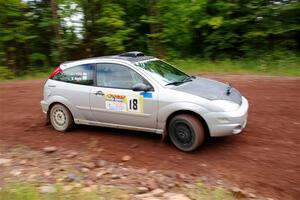 Srikanth Nayini / Otis Lee Miller Ford Focus SVT on SS2, Norway South I.