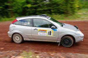 Srikanth Nayini / Otis Lee Miller Ford Focus SVT on SS2, Norway South I.