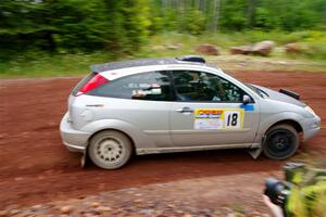 Srikanth Nayini / Otis Lee Miller Ford Focus SVT on SS2, Norway South I.