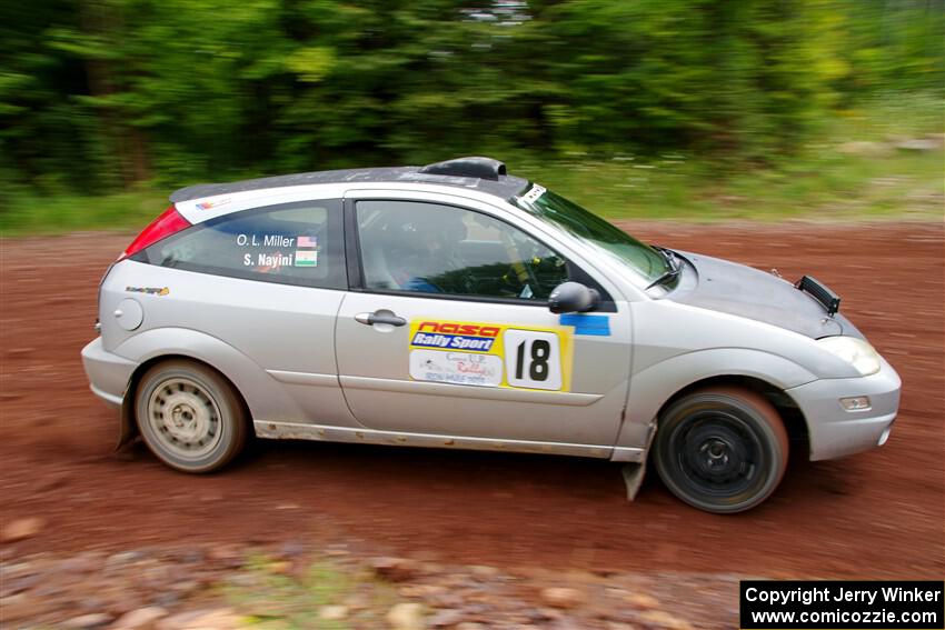 Srikanth Nayini / Otis Lee Miller Ford Focus SVT on SS2, Norway South I.