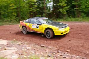 Eli Goethel / Max Sutton Mitsubishi Eclipse on SS2, Norway South I.