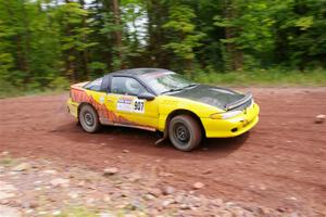 Eli Goethel / Max Sutton Mitsubishi Eclipse on SS2, Norway South I.