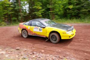 Eli Goethel / Max Sutton Mitsubishi Eclipse on SS2, Norway South I.