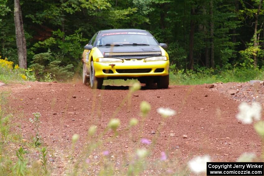 Eli Goethel / Max Sutton Mitsubishi Eclipse on SS2, Norway South I.