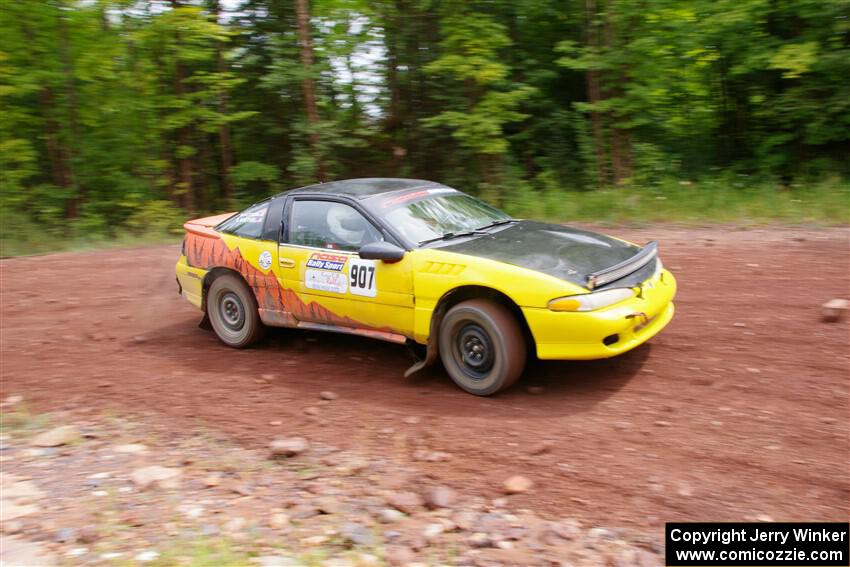 Eli Goethel / Max Sutton Mitsubishi Eclipse on SS2, Norway South I.