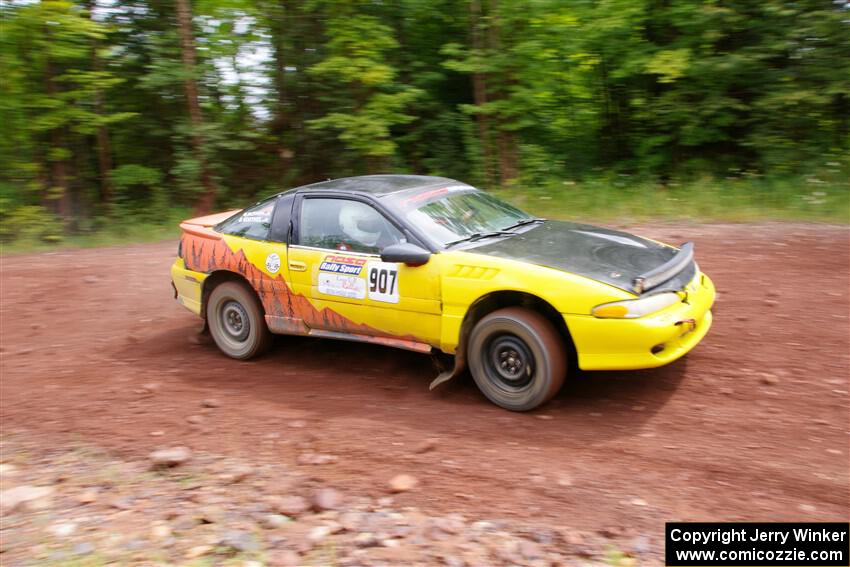 Eli Goethel / Max Sutton Mitsubishi Eclipse on SS2, Norway South I.