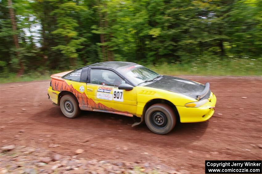 Eli Goethel / Max Sutton Mitsubishi Eclipse on SS2, Norway South I.