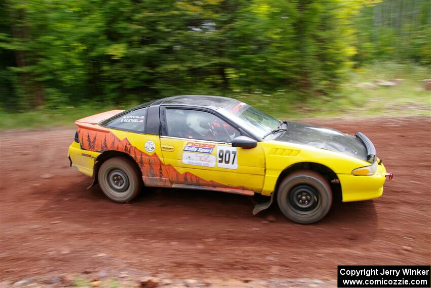 Eli Goethel / Max Sutton Mitsubishi Eclipse on SS2, Norway South I.