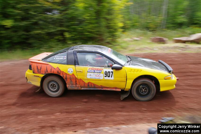 Eli Goethel / Max Sutton Mitsubishi Eclipse on SS2, Norway South I.