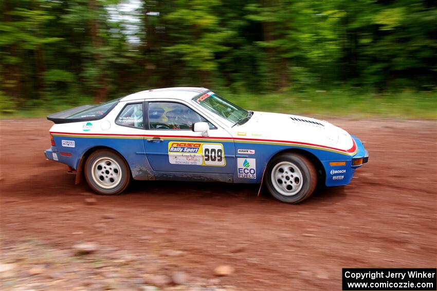 Kris Pfotenhauer / Lynn Hartman Porsche 944 on SS2, Norway South I.