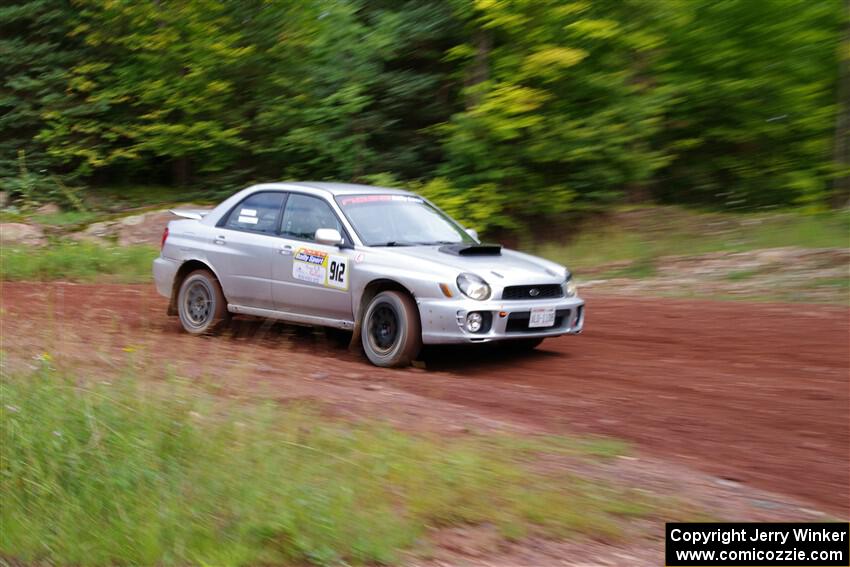 Noah Jacobson / Nathan Vance Subaru WRX on SS2, Norway South I.