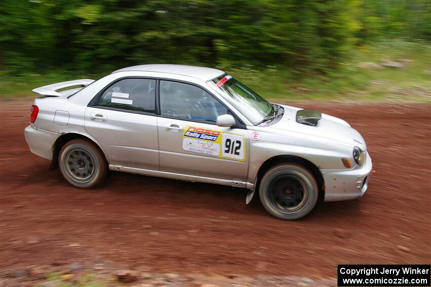 Noah Jacobson / Nathan Vance Subaru WRX on SS2, Norway South I.