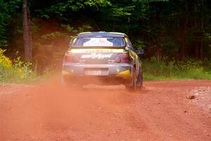 Colin Schulz / Ian Nelson Subaru WRX STi on SS3, Norway North I.