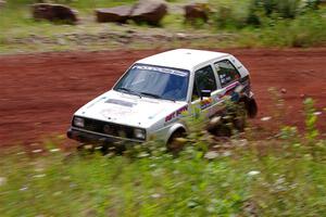 Shanti Witt / Elena Huizar VW Golf on SS3, Norway North I.